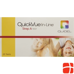 QuickVue In-Line Strep A 25 tests