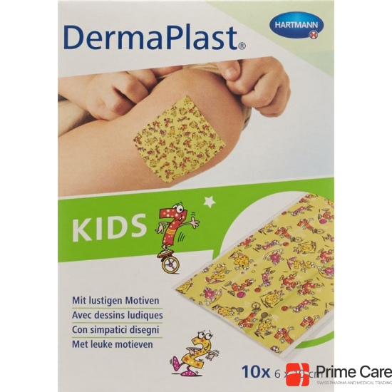 Dermaplast Kids 6cmx10cm 10 Plaster buy online