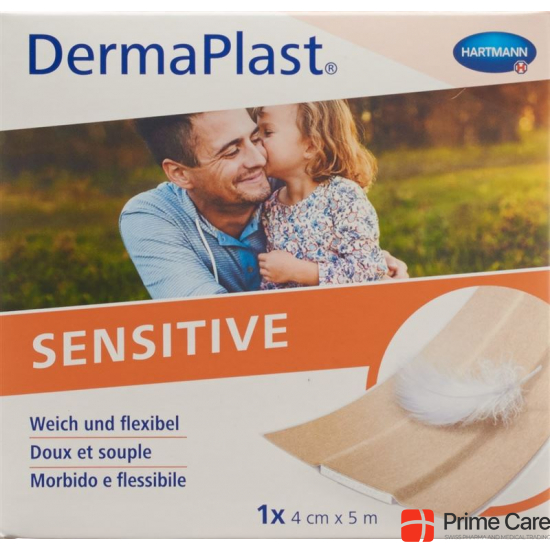 Dermaplast Sensitive Quick Bandage Skin-Coloured 4cmx5m Roll buy online