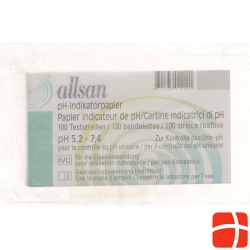 Allsan pH indicator paper 5.2-7.4 100 pcs