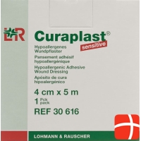 Curaplast wound dressing 4cmx5m skin colored roll