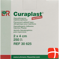 Curaplast Sensitive Injektionspfl 2cmx4cm 250 Stück