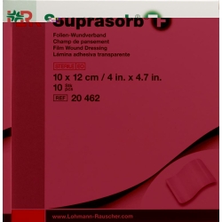 Suprasorb F Folien Verband 10x12cm Steril 10 Stück