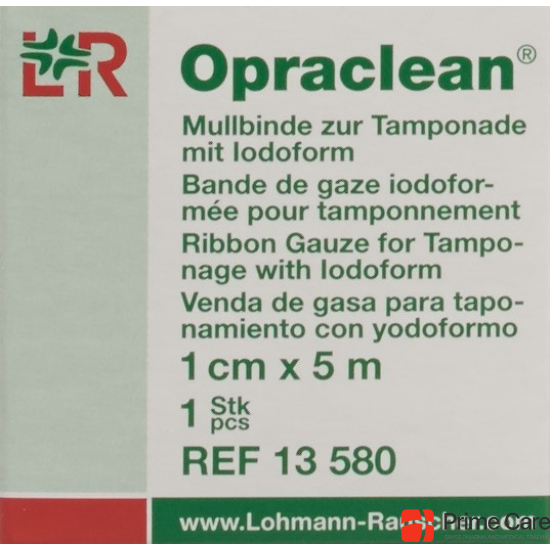 Opraclean Jodoform Tamponade 1cmx5m buy online