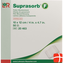 Suprasorb F Folien Verband 10x12cm Steril 50 Stück