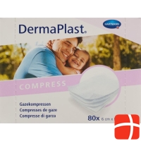 DermaPlast Gazekompressen 6x8cm 80 Stück