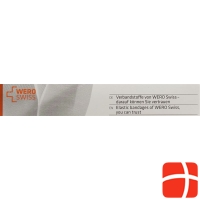 Wero Fix Elastische Gazebinde 4mx4cm Weiss 20 Stück
