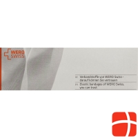 Wero Fix Elastische Gazebinde 4mx8cm Weiss 20 Stück