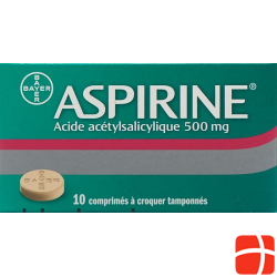 Aspirin 500mg 10 Kautabletten