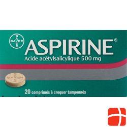 Aspirin 500mg 20 Kautabletten