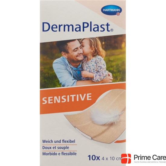 Dermaplast Sensitive 4cmx10cm 10 Pflaster buy online