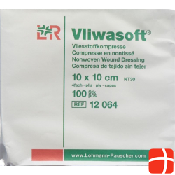 Vliwasoft Nw Kompresse 8 10x10cm 4-fach Beutel 100 Stück