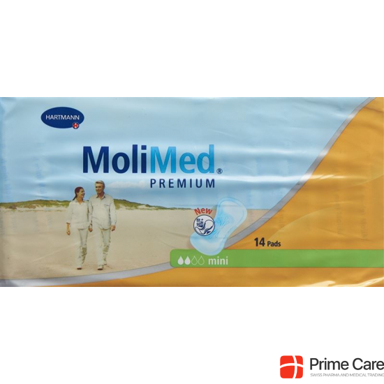 Molicare Lady Pad 2 drops 14 pieces buy online