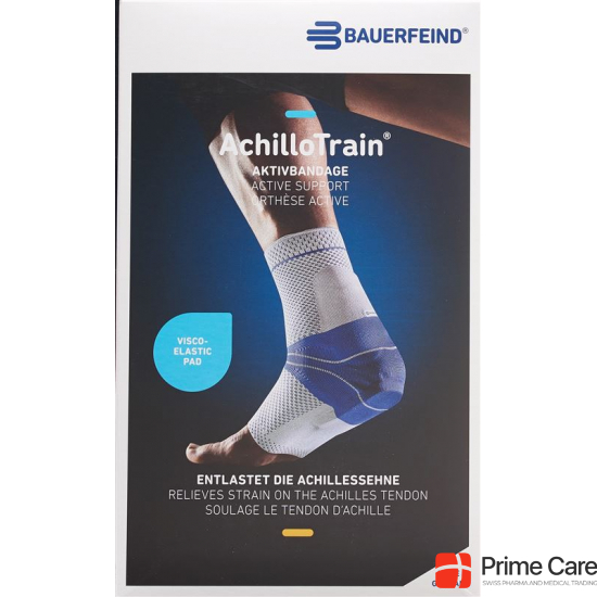 AchilloTrain Aktivbandage Achillessehne Grösse 1 Rechts Titan buy online