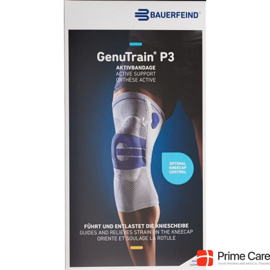 GenuTrain P3 Aktivbandage Knie Grösse 5 Links Titan buy online