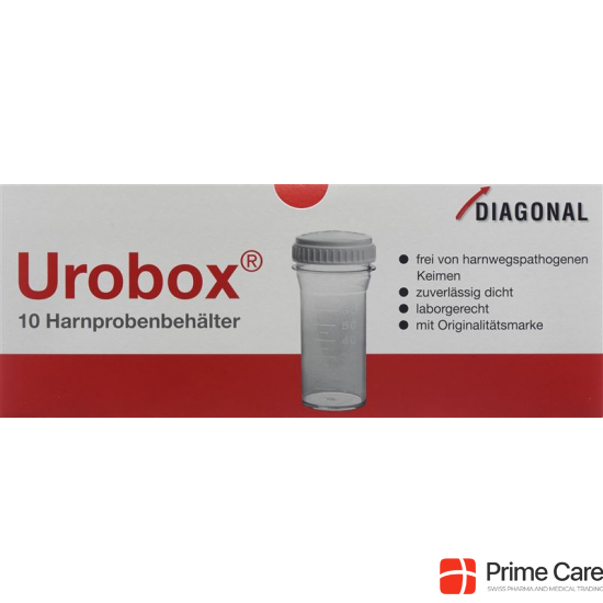 Urobox Harnprobenbehaelter Hestia/diagonal 10 Stück buy online