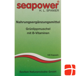 Seapower Grünlippmuschel mit B-Vitaminen Kapseln 100 Stück