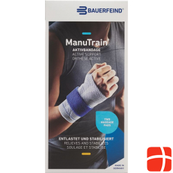 Manutrain Aktivbandage Grösse 4 Links Titan