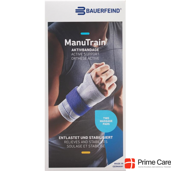 ManuTrain Aktivbandage Handgelenk Grösse 3 Rechts Titan buy online