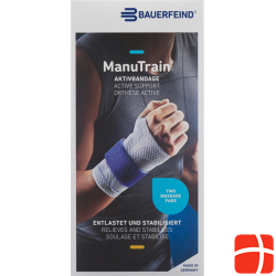 ManuTrain Aktivbandage Handgelenk Grösse 5 Links Gr Titan