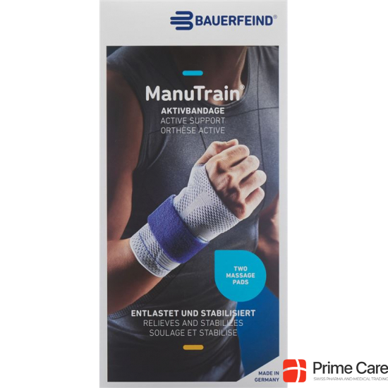 ManuTrain Aktivbandage Handgelenk Grösse 5 Links Gr Titan buy online