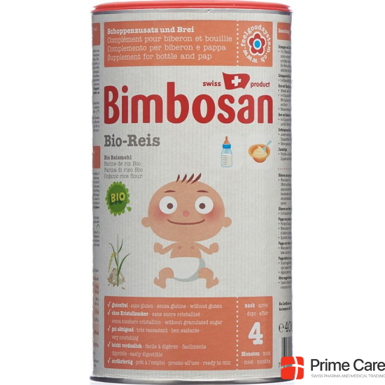 Bimbosan Bio-Reis Pulver Dose 400g buy online