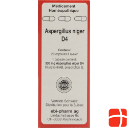 Sanum Aspergillus Niger Kapseln D 4 20 Stück