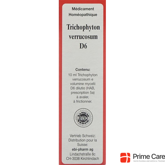 Sanum Trichophyton Verrucosum Tropfen D 6 10ml buy online