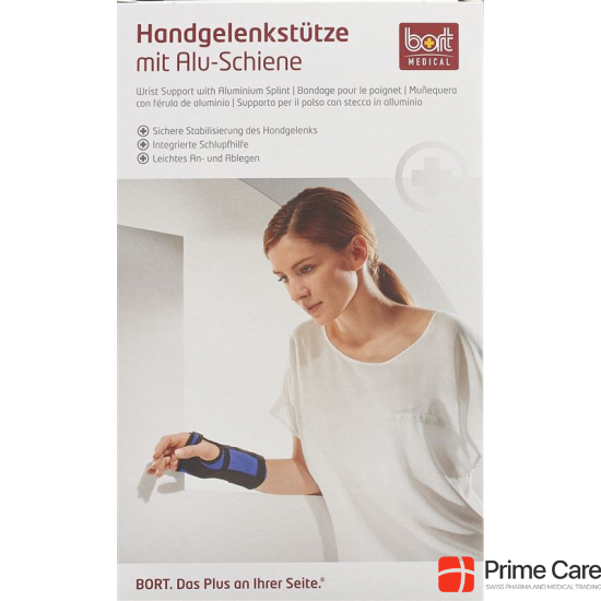 Bort Handgelenkstütze Schiene Links -23cm Grösse XL Blau buy online