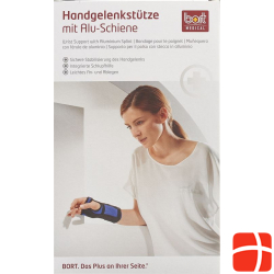 Bort Handgelenkstütze Schiene Links -15cm Grösse XS Blau