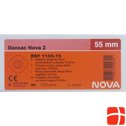 Dansac Nova 2 Basisplatten 55mm 15-47mm 5 Stück