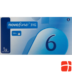 Novofine Injektionsnadeln 6mm 31g 100 Stück