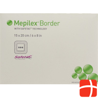 Mepilex Border Schaumverband 15x20cm Silik 5 Stück