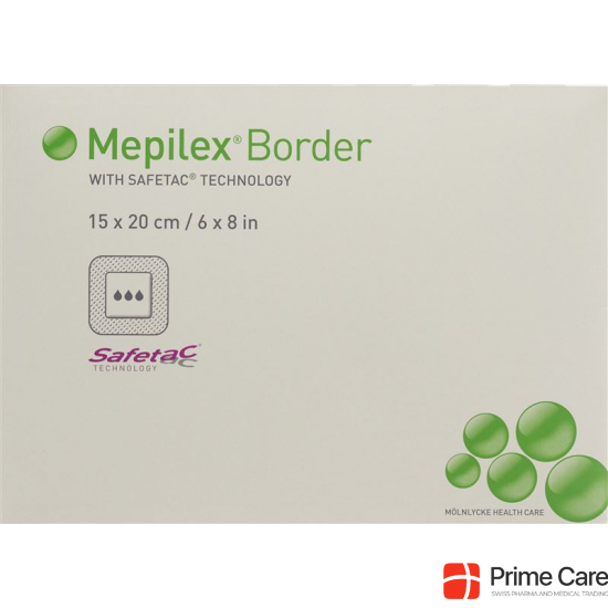 Mepilex Border Schaumverband 15x20cm Silik 5 Stück buy online