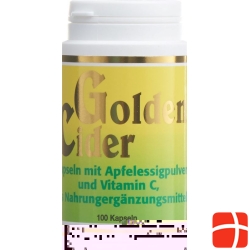 Goldencider Apfelessig Kapseln Dose 100 Stück