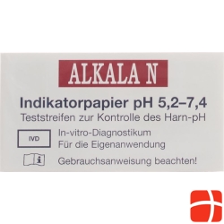 N Alkala indicator paper pH 5.2-7.4