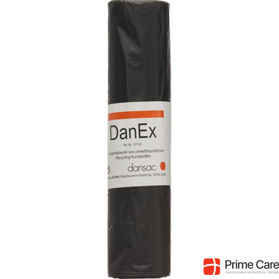 Dansac Dan-ex sanitary bag 23x40cm roll buy online