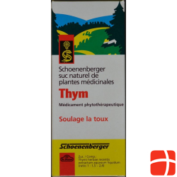 Schönenberger Thyme juice 200ml