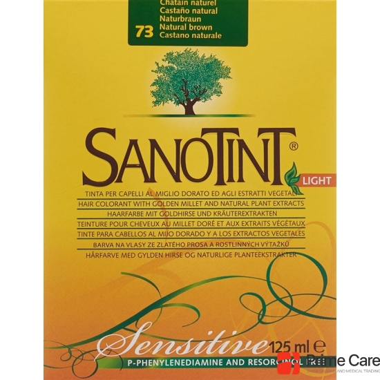 Sanotint Sensitive Light Hair Color 73 natural brown buy online