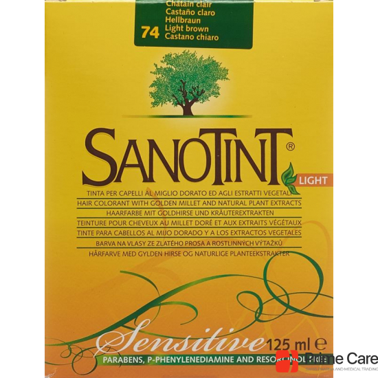 Sanotint Sensitive Light Hair Color 74 light brown buy online
