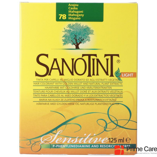 Sanotint Sensitive Light Hair Color 78 Mahogany Dark buy online
