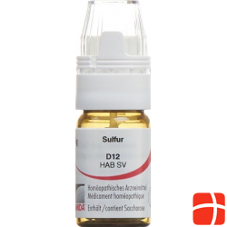 Omida Sulfur Globuli D 12 Dosierhilfe 4g