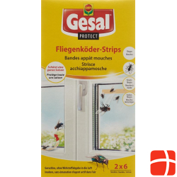 Gesal Protect Fliegenkoeder Strips 2x 6 Stück