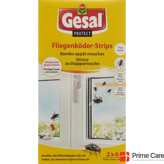 Gesal Protect Fliegenkoeder Strips 2x 6 Stück buy online