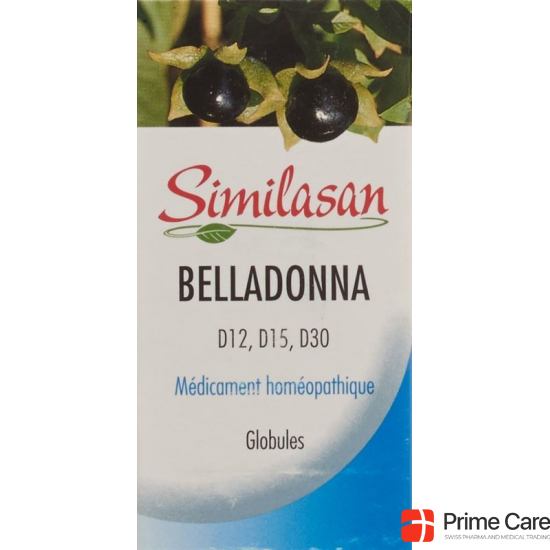 Similasan Belladonna D12/D15/D30 Globuli 15g buy online