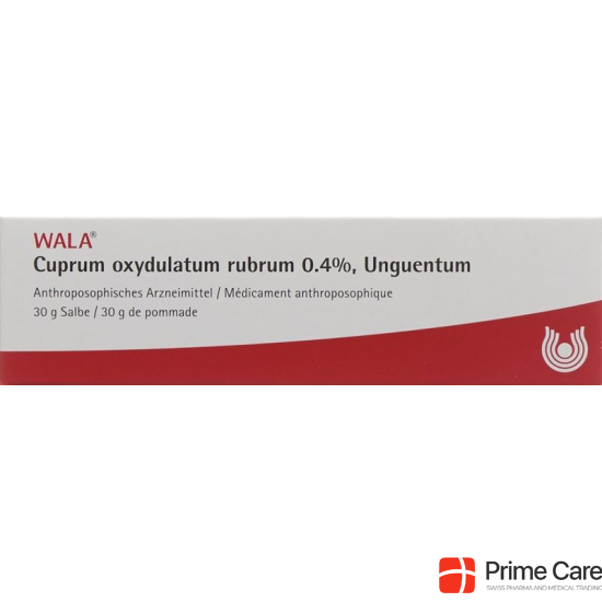 Wala Cuprum Oxydulatum Rubrum Salbe 0.4% Tube 30g buy online