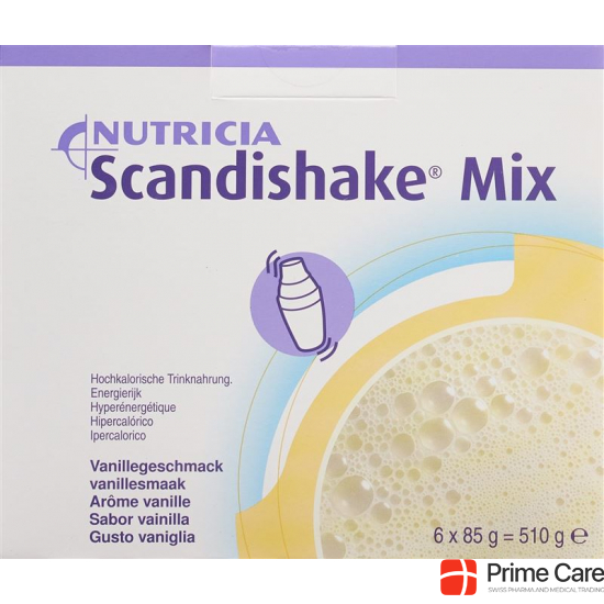 Scandishake Mix Pulver Vanille 6x85 G buy online