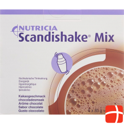 Scandishake Mix Pulver Schokolade 6x85 G