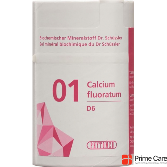 Phytomed Schüssler Nr. 1 Calc Fluor Tabletten D 6 100g buy online