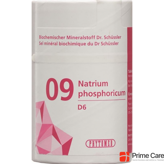 Phytomed Schüssler Nr. 9 Natr Phos Tabletten D 6 100g buy online